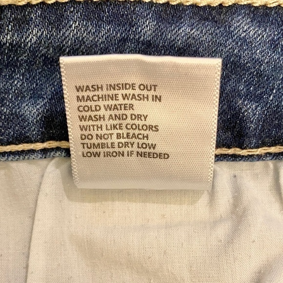 KanCan 11 (29) Skinny Jeans Mid Rise Stretch Distressed Womens Raw Hem SP1342-1 - Picture 10 of 12